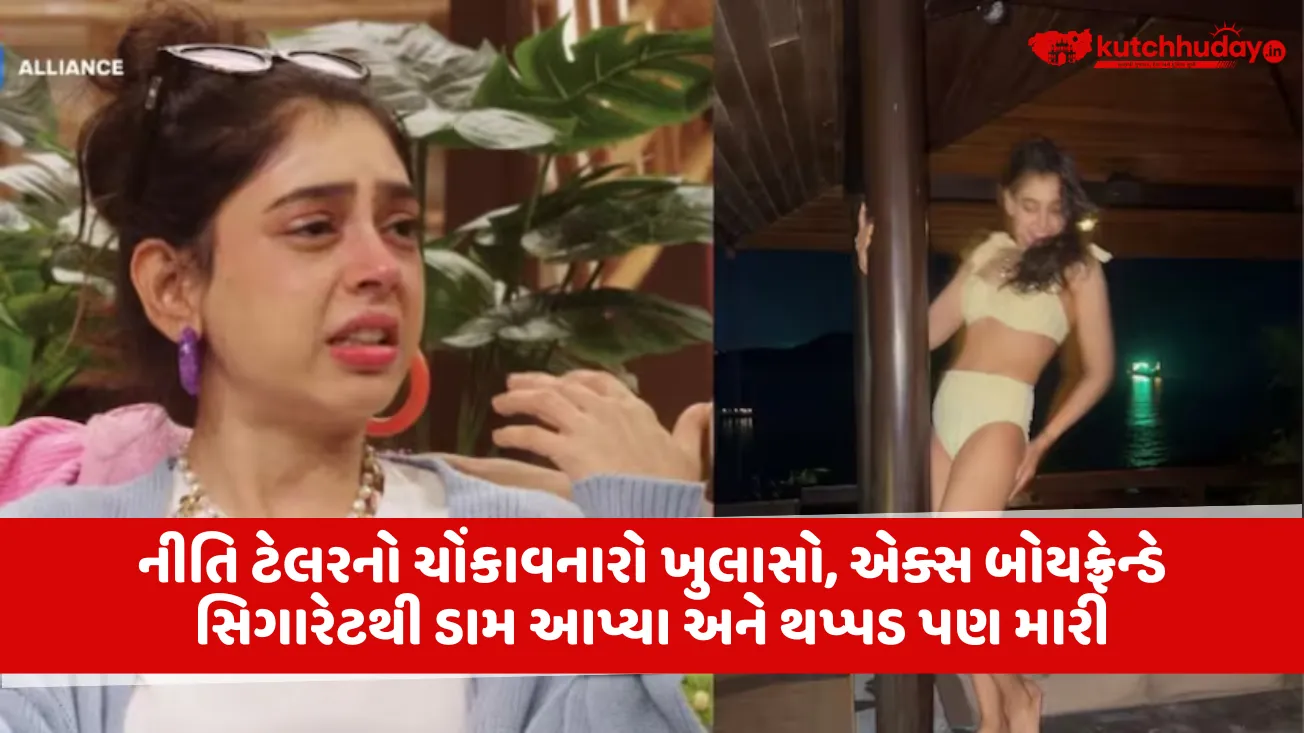નીતિ ટેલરનો ચોંકાવનારો ખુલાસો, એક્સ બોયફ્રેન્ડે સિગારેટથી ડામ આપ્યા અને થપ્પડ પણ મારી